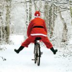 Xmas Bike Santa